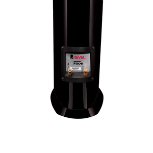 F206 - Black - 3-Way Floorstanding Tower Loudspeaker - Back
